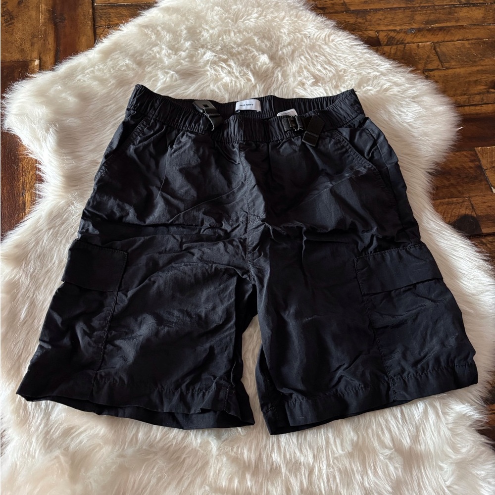 Old Navy Kids Black Cargo Shorts